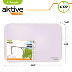 AKTIVE - Table Pliante Avec Poignée De Transport. Table De Camping 60x40x50 Cm -Camping Soldes Magasin aktive table pliante avec poignee de transport table de camping 60x40x50 cm 4