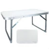 AKTIVE - Table Pliante . Table Basse Blanche En Aluminium - 40x60x40 Cm -Camping Soldes Magasin aktive table pliante table basse blanche en aluminium 40x60x40 cm