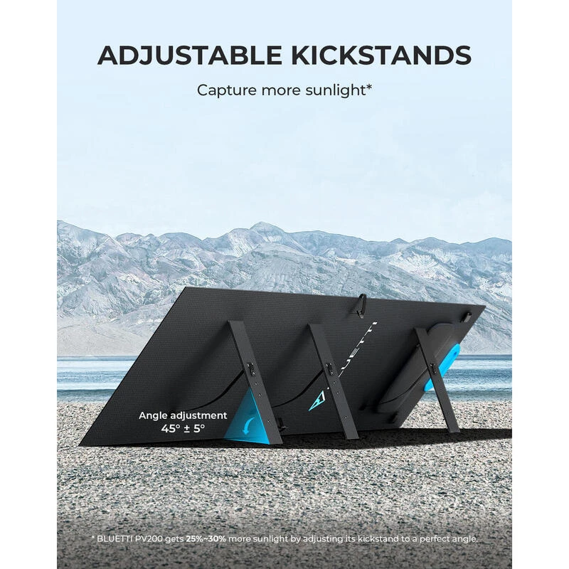 BLUETTI Générateur Électrique EB3A+PV200 268Wh/600W LiFePO4 Batterie Pour Voyage 8 BLUETTI Générateur Électrique EB3A+PV200 268Wh/600W LiFePO4 Batterie Pour Voyage – Image 6