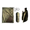 Bushmen Thermo Blanket - Bâche/Bivouac/Poncho/Sous-couverture - Olive -Camping Soldes Magasin bushmen thermo blanket bachebivouacponchosous couverture olive