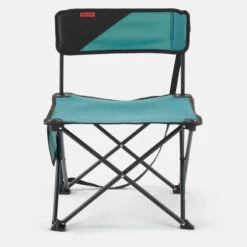 Quechua CHAISE BASSE PLIANTE DE CAMPING MH100 Bleue -Camping Soldes Magasin chaise basse pliante de camping mh100 bleue 4