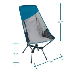 Quechua CHAISE BASSE PLIANTE DE CAMPING MH500 XL -Camping Soldes Magasin chaise basse pliante de camping mh500 xl 3