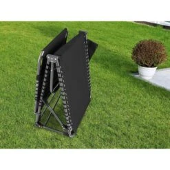 Chaise Longue Torget - Transat - Bain De Soleil 190x60x30 Cm - 150 Kg - Pliable -Camping Soldes Magasin chaise longue torget transat bain de soleil 190x60x30 cm 150 kg pliable 6