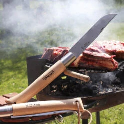 Couteau Géant Opinel N°13 Inox Et Sa Boîte -Camping Soldes Magasin couteau geant opinel n13 inox et sa boite 3