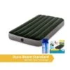Intex Downy Twin Airbed With Foot BIP - Lit Gonflable - 191x99x25cm - Avec Accessoires -Camping Soldes Magasin downy twin airbed with foot bip lit gonflable 191x99x25cm avec accessoires