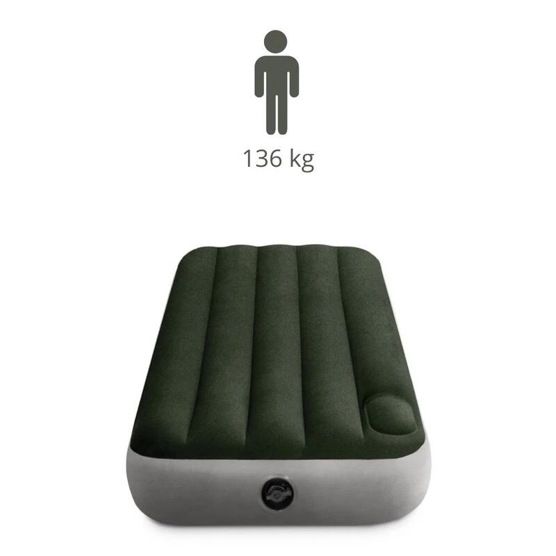 Intex Downy Twin Airbed With Foot BIP - Lit Gonflable - 191x99x25cm - Avec Accessoires 5 Intex Downy Twin Airbed With Foot BIP - Lit Gonflable - 191x99x25cm - Avec Accessoires – Image 3