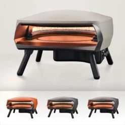 Four à Pizza WITT ETNA Modèle Rotante - Gris FR -Camping Soldes Magasin four a pizza witt etna modele rotante gris fr 1
