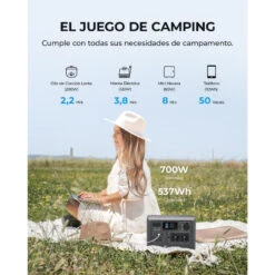 Générateur Solaire BLUETTI EB55 Avec Panneau Solaire PV120S Pour Camping 9 Générateur Solaire BLUETTI EB55 Avec Panneau Solaire PV120S Pour Camping -Camping Soldes Magasin generateur solaire bluetti eb55 avec panneau solaire pv120s pour camping 1