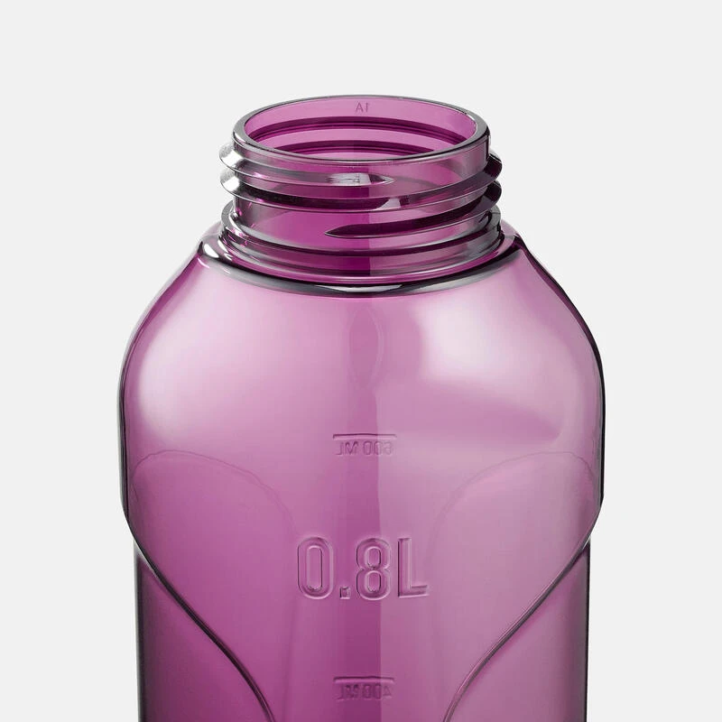 Quechua Gourde Ecozen® 0,8L Avec Bouchon Ouverture Rapide Pour La Randonnée - Violet 6 Quechua Gourde Ecozen® 0,8L Avec Bouchon Ouverture Rapide Pour La Randonnée - Violet – Image 4