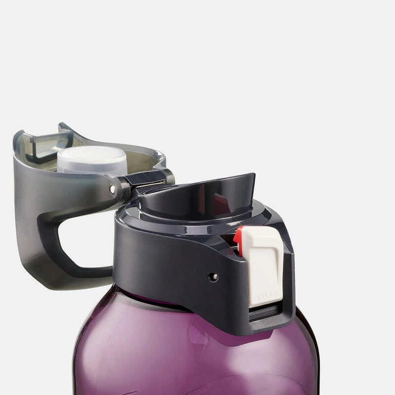 Quechua Gourde Ecozen® 0,8L Avec Bouchon Ouverture Rapide Pour La Randonnée - Violet 10 Quechua Gourde Ecozen® 0,8L Avec Bouchon Ouverture Rapide Pour La Randonnée - Violet – Image 8