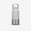 Quechua Gourde Inox 0,6L Avec Bouchon à Vis Pour La Randonnée - Blanc -Camping Soldes Magasin gourde inox 06l avec bouchon a vis pour la randonnee blanc