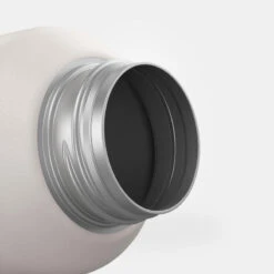 Quechua Gourde Inox 0,6L Avec Bouchon à Vis Pour La Randonnée - Blanc -Camping Soldes Magasin gourde inox 06l avec bouchon a vis pour la randonnee blanc 6