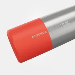 Quechua Gourde Isotherme Inox 0,8L Bouchon à Ouverture Rapide Pour La Randonnée - Rouge -Camping Soldes Magasin gourde isotherme inox 08l bouchon a ouverture rapide pour la randonnee rouge 2