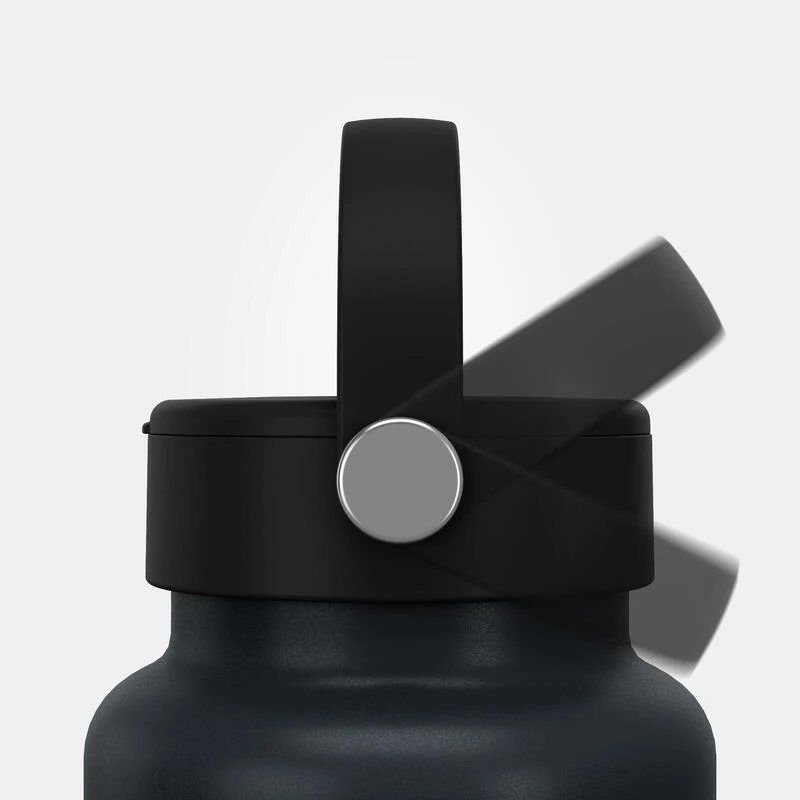 Quechua Gourde MH100 Isotherme (inox Double Paroi à Vide D'air) 0,95L Large Ouverture 7 Quechua Gourde MH100 Isotherme (inox Double Paroi à Vide D'air) 0,95L Large Ouverture – Image 5