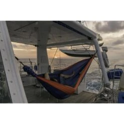 TICKET TO THE MOON Hamac King Size Bordeaux / Jaune -Camping Soldes Magasin hamac king size bordeaux jaune 3