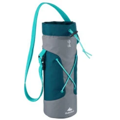 Quechua Housse Isotherme Pour Gourde Randonnée 1,2 à 1,5 Litre Gris/bleu -Camping Soldes Magasin housse isotherme pour gourde randonnee 12 a 15 litre grisbleu 3
