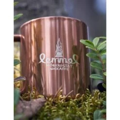 Lemmel Mug Isolé à Double Paroi - Acier Inoxydable/Cuivre - Logo Lemmel -Camping Soldes Magasin lemmel mug isole a double paroi acier inoxydablecuivre logo lemmel 3