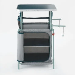 Quechua MEUBLE DE RANGEMENT PLIABLE ET COMPACT POUR LE CAMPING -Camping Soldes Magasin meuble de rangement pliable et compact pour le camping 3