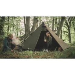 Robens Cône Vert PRS - Tipi Tent Pour Quatre Personnes -Camping Soldes Magasin robens cone vert prs tipi tent pour quatre personnes 4