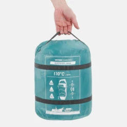 Quechua SAC DE COUCHAGE ENFANT 2 EN 1 - SLEEPIN BED JUNIOR 10°C BLEU -Camping Soldes Magasin sac de couchage enfant 2 en 1 sleepin bed junior 10c bleu 1