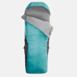 Quechua SAC DE COUCHAGE ENFANT 2 EN 1 - SLEEPIN BED JUNIOR 10°C BLEU -Camping Soldes Magasin sac de couchage enfant 2 en 1 sleepin bed junior 10c bleu 2