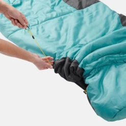 Quechua SAC DE COUCHAGE ENFANT 2 EN 1 - SLEEPIN BED JUNIOR 10°C BLEU -Camping Soldes Magasin sac de couchage enfant 2 en 1 sleepin bed junior 10c bleu 8