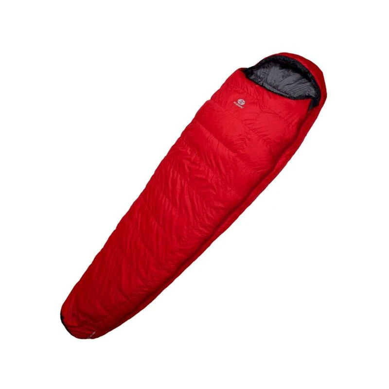 Sac De Couchage Momie Trekking Rimo III 600 - Gauche 170 Cm - Rouge - Adultes 4 Sac De Couchage Momie Trekking Rimo III 600 - Gauche 170 Cm - Rouge - Adultes – Image 2