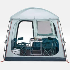 Quechua Séjour à Arceaux De Camping - Arpenaz Base - 6 Personnes -Camping Soldes Magasin sejour a arceaux de camping arpenaz base 6 personnes 3