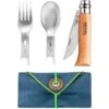 Set Complet Opinel Picnic+ - Opinel N°8 + Embouts Cuillère Et Fourchette -Camping Soldes Magasin set complet opinel picnic opinel n8 embouts cuillere et fourchette