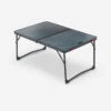 Quechua TABLE BASSE PLIANTE DE CAMPING - MH100 - GRISE -Camping Soldes Magasin table basse pliante de camping mh100 grise