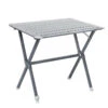 Table Camping à Clayettes Aluminium 80 Cm -Camping Soldes Magasin table camping a clayettes aluminium 80 cm