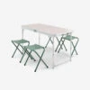 Quechua TABLE DE CAMPING PLIANTE - 4 TABOURETS - 4 À 6 PERSONNES 2 Quechua TABLE DE CAMPING PLIANTE - 4 TABOURETS - 4 À 6 PERSONNES -Camping Soldes Magasin table de camping pliante 4 tabourets 4 a 6 personnes
