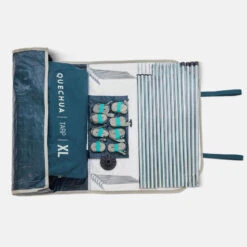 Quechua TARP ABRI CAMPING MULTIFONCTION - FRESH XL -Camping Soldes Magasin tarp abri camping multifonction fresh xl 9