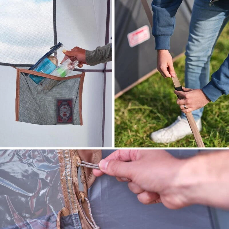 Tente Coleman 8 Personnes Octagon Gris 8 Tente Coleman 8 Personnes Octagon Gris – Image 6