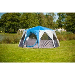 Tente Coleman Octagon 8 (Bleue) -Camping Soldes Magasin tente coleman octagon 8 bleue 4
