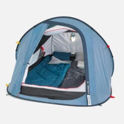 Quechua Tente De Camping - 2 SECONDS - 2 Places -Camping Soldes Magasin tente de camping 2 seconds 2 places 3