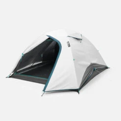 Quechua Tente De Camping - MH100 - 3 Places - Fresh & Black -Camping Soldes Magasin tente de camping mh100 3 places fresh and black 5