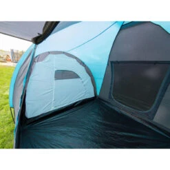 Tente Dôme Familiale Hammerfest 6 Protect - Sol Cousu - 6 Personnes - 2 Cabines -Camping Soldes Magasin tente dome familiale hammerfest 6 protect sol cousu 6 personnes 2 cabines 4