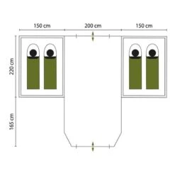 Tente Dôme Hammerfest 4 Plus - Camping - 2 Cabines - 4 Personnes - 2 Entrées 15 Tente Dôme Hammerfest 4 Plus - Camping - 2 Cabines - 4 Personnes - 2 Entrées -Camping Soldes Magasin tente dome hammerfest 4 plus camping 2 cabines 4 personnes 2 entrees 6