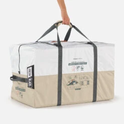 Quechua Tente Gonflable De Camping - Air Seconds 8.4 F&B - 8 Places - 4 Chambres -Camping Soldes Magasin tente gonflable de camping air seconds 84 f and b 8 places 4 chambres 4