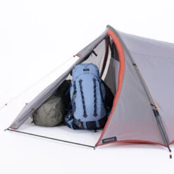 Tente Tunnel De Trekking - 3 Places - MT900 Ultralight -Camping Soldes Magasin tente tunnel de trekking 3 places mt900 ultralight 4